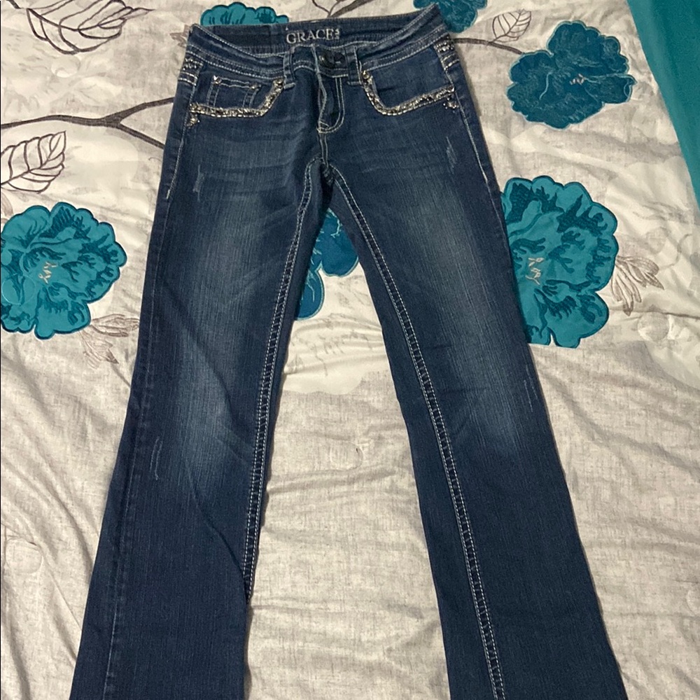 Grace Women's Blue Jeans